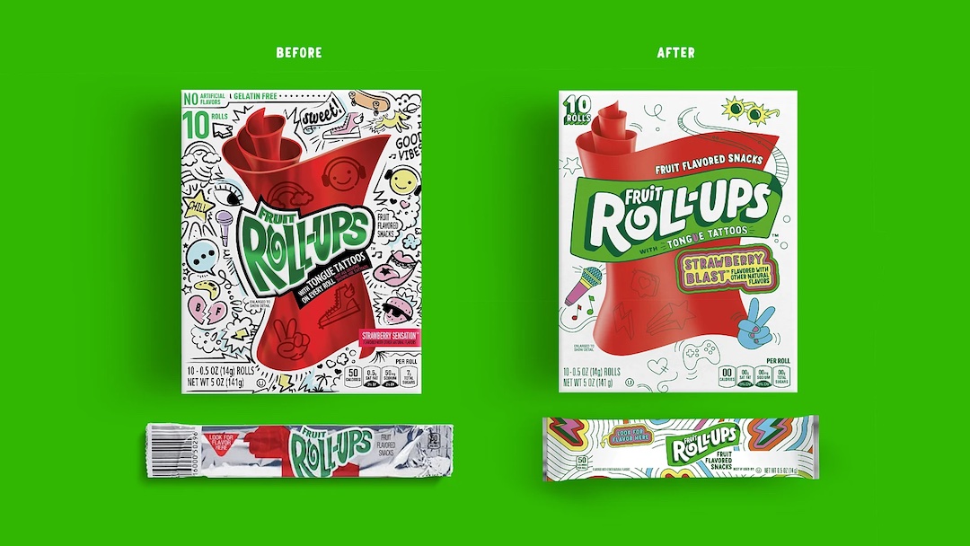 General Mills Unwraps Reenergized Packaging For Fruit RollUps, Gusher