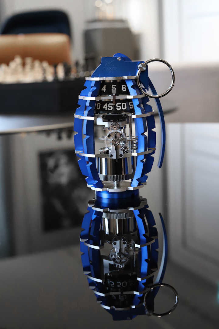 WWII GrenadeInspired Clock Reminds You About Ticking Unpredictability