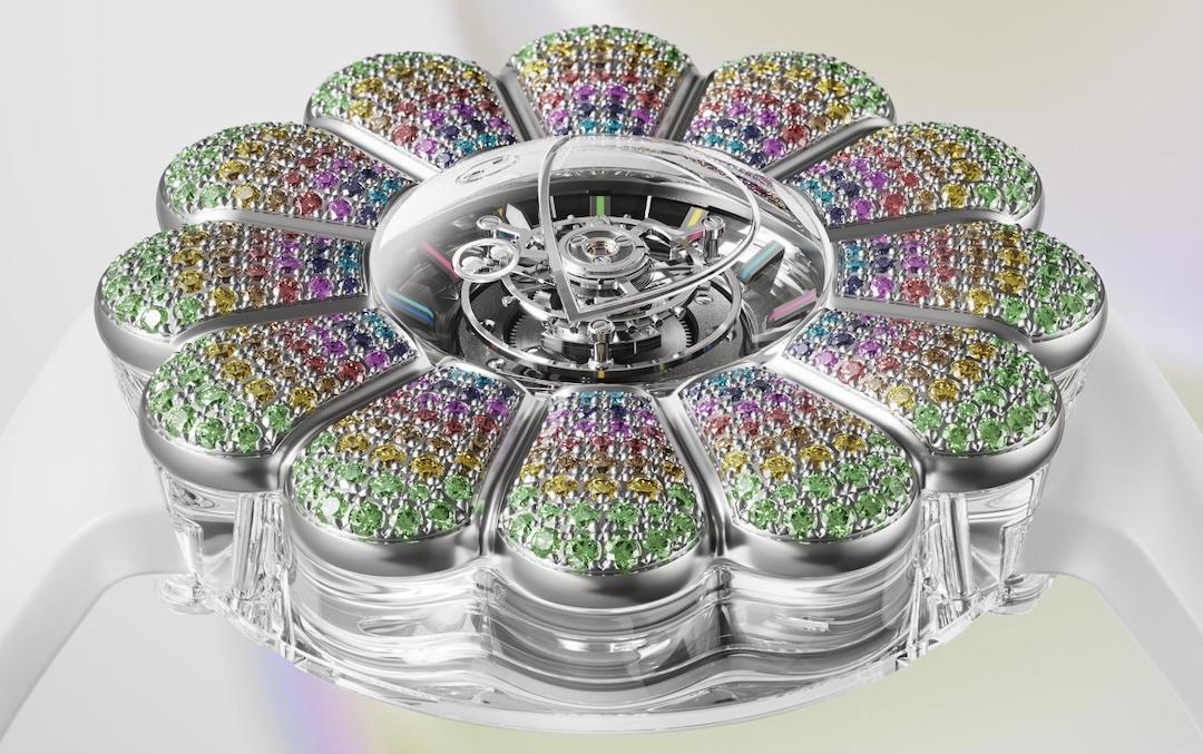 Hublots First Central Tourbillon Is A Takashi Murakami Flower Made Out