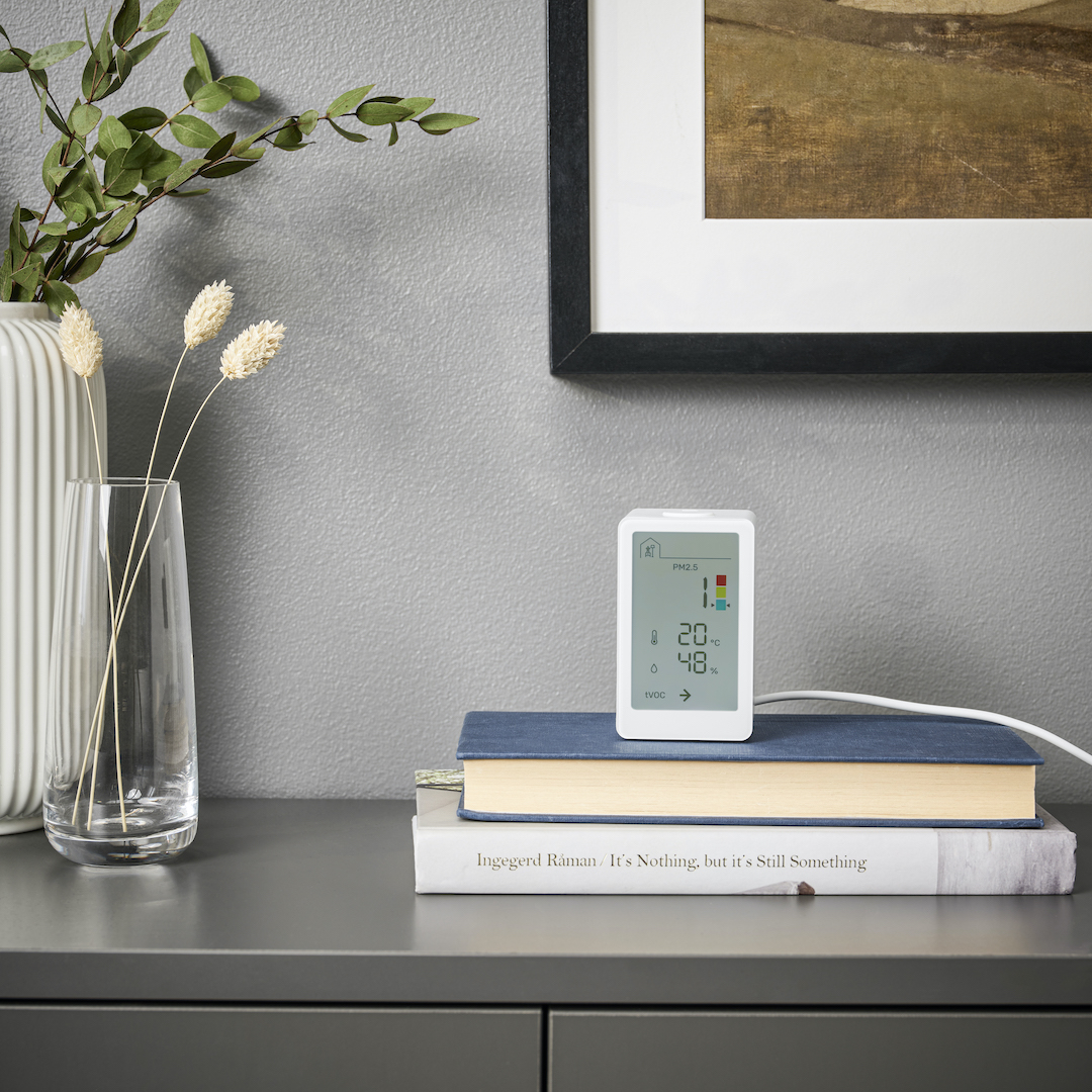 IKEA Unveils Air Quality Monitor & App To Help You Keep Indoor Spaces