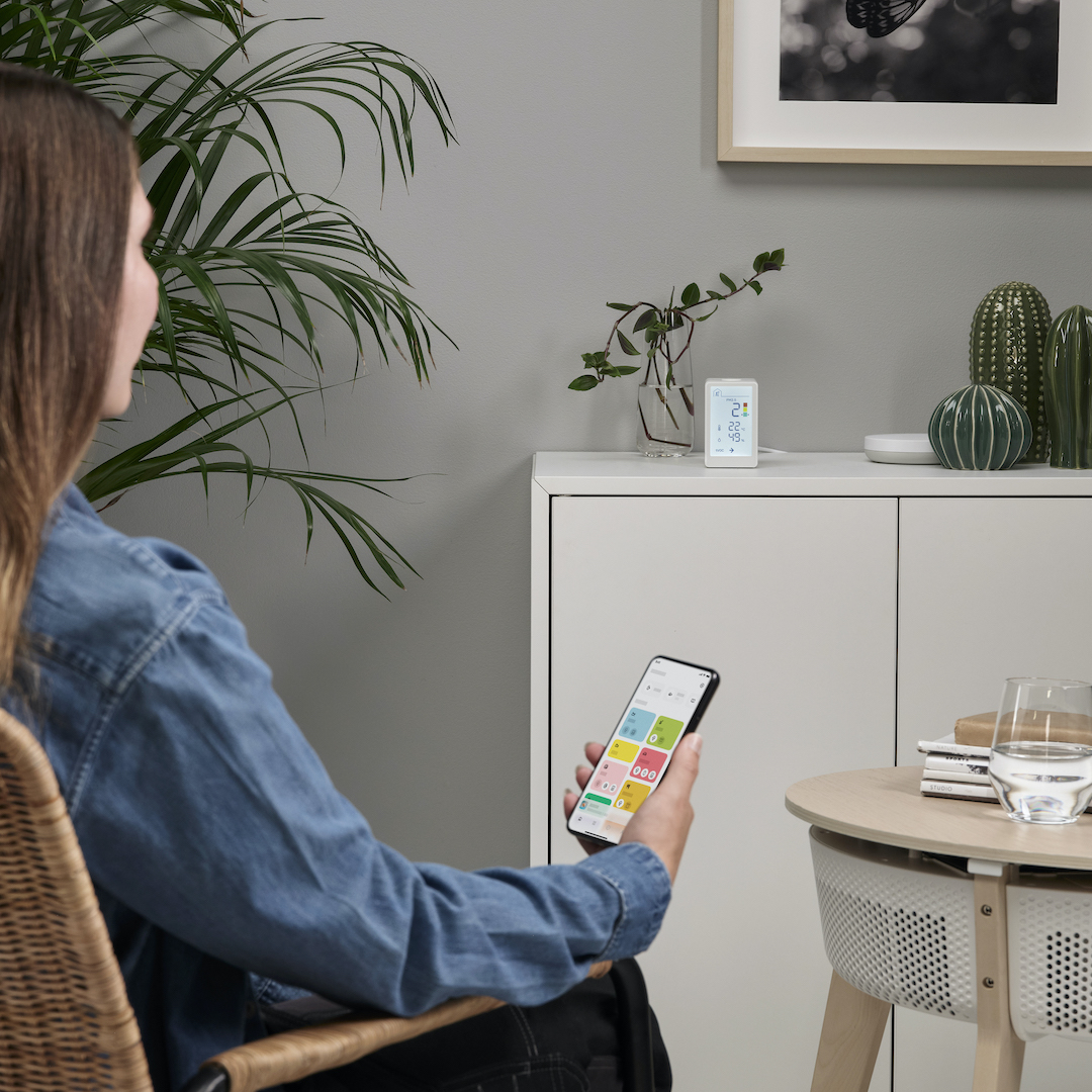 IKEA Unveils Air Quality Monitor & App To Help You Keep Indoor Spaces