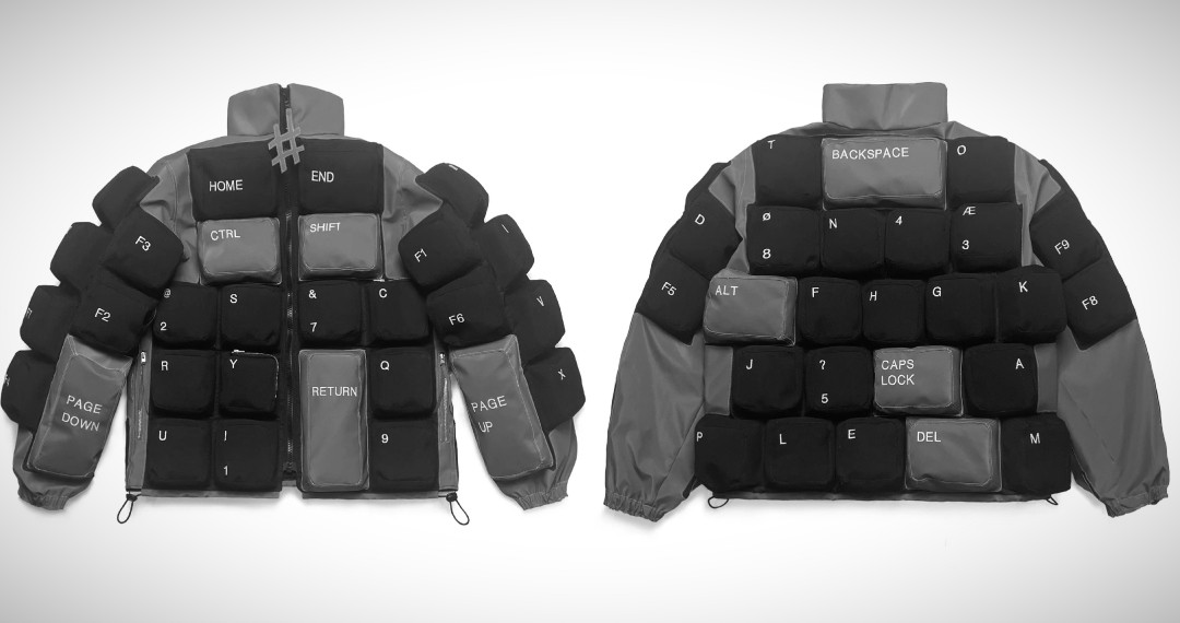 Keyboard Puffer Jacket Has You Keying Into The Analog While Keeping