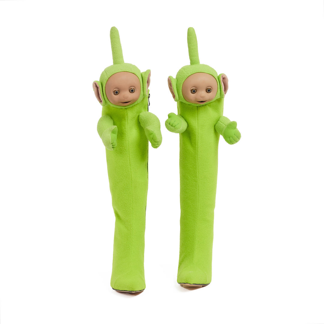 KneeHigh Boots Get The ‘Teletubbies’ Treatment
