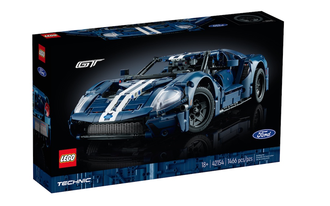 LEGO Zooms In With Ford GT Model Fully Equipped With An Actual V6 ...