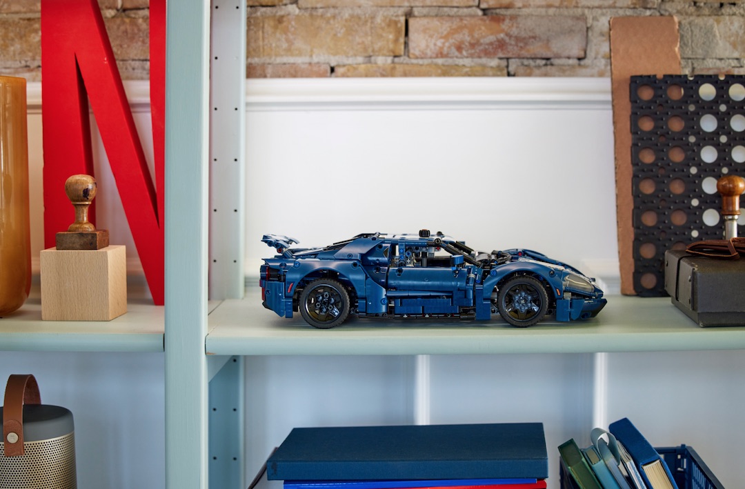 LEGO Zooms In With Ford GT Model Fully Equipped With An Actual V6 ...