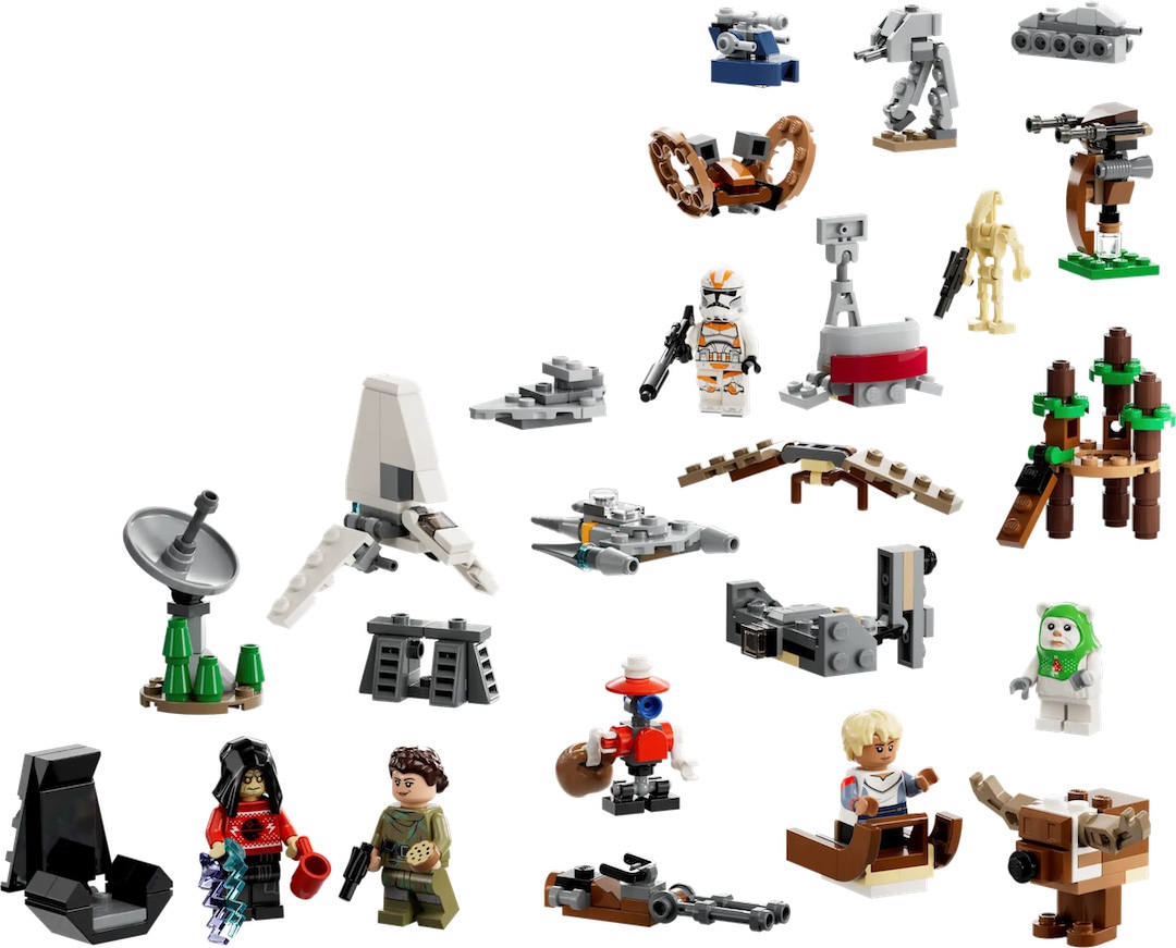 LEGO Debuts ‘Star Wars’ Advent Calendar For A Galactic Countdown To The Holidays - DesignTAXI.com