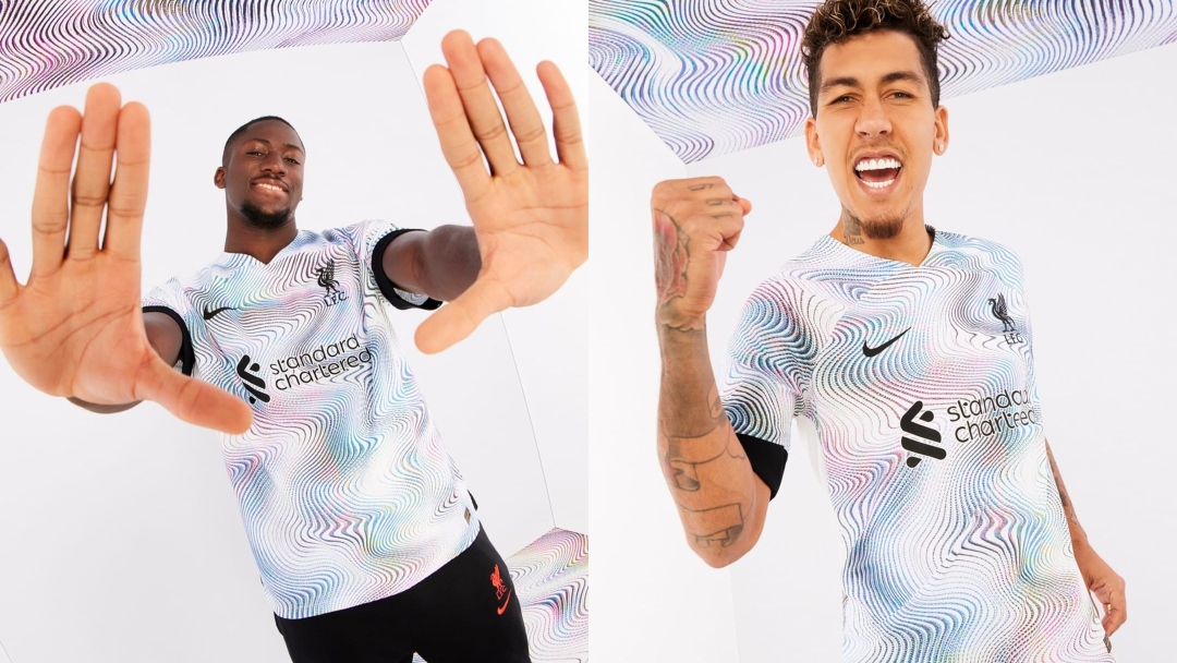 Liverpool FC Unveils Optical-Illusion Jerseys That Take Dance Floor To ...