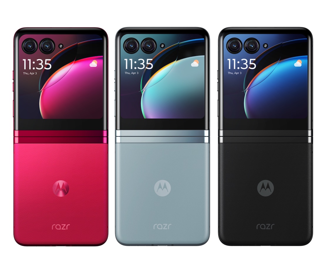 Motorola Shows Off New Razr+ Flip Phone—In PANTONE’s Color Of The Year