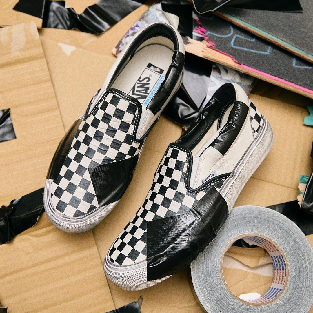 These Vans Come PreDuctTaped If You’re Stuck On That Distressed