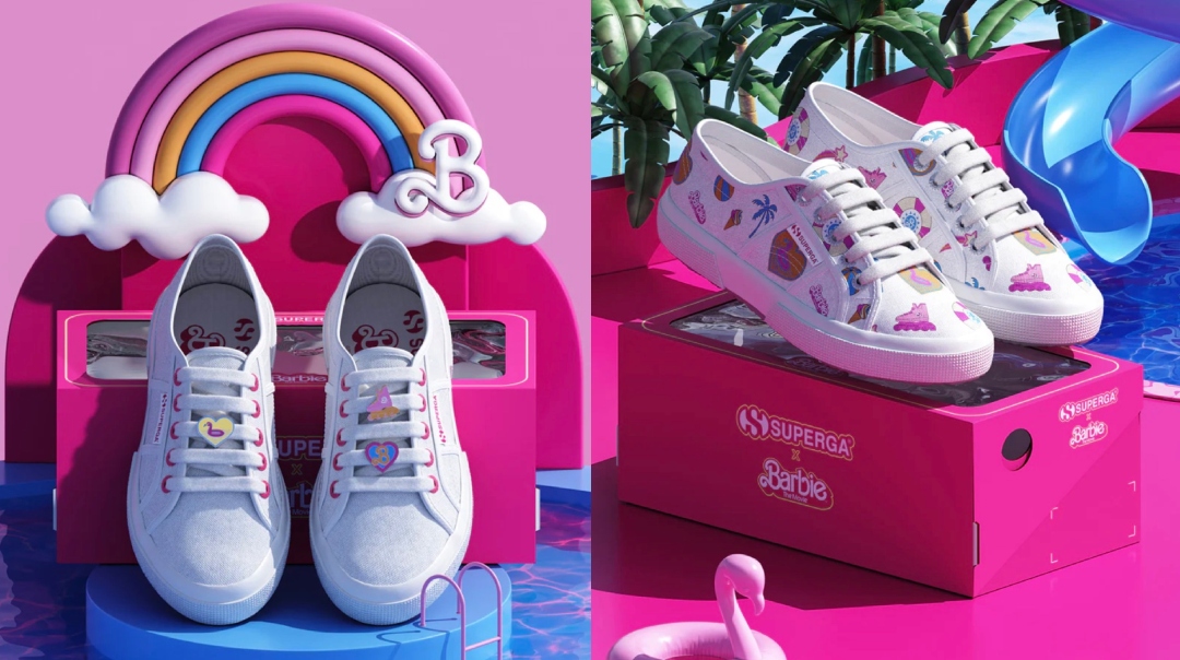 Superga x Barbie Step Into Summer With 3-Inch-High Sneakers Inspired By ...