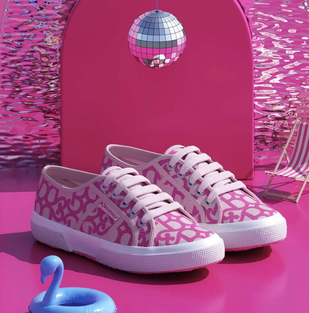Superga x Barbie Step Into Summer With 3-Inch-High Sneakers Inspired By ...