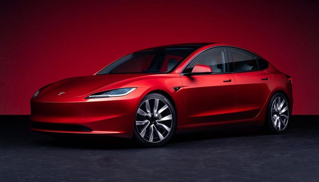 Tesla Wheels In Redesigned Model 3 For 2024