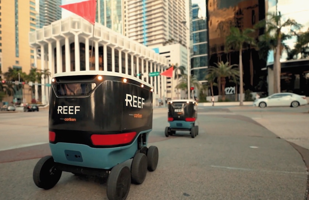 Uber Sends Out Autonomous Mini Droids To Deliver Food Around Miami ...