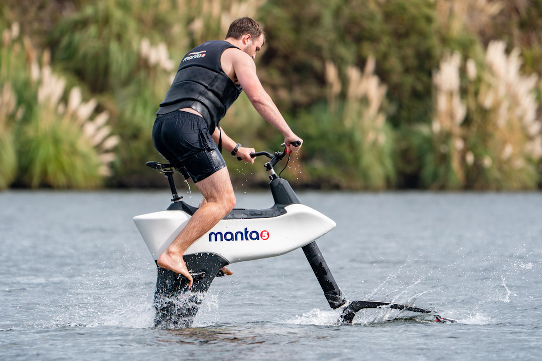 Cycle Over The Ocean’s Surface With This New Electric Water Bike ...