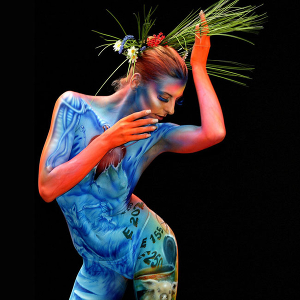 Stunning Body Art Unveiled At The 16th World Bodypainting Festival